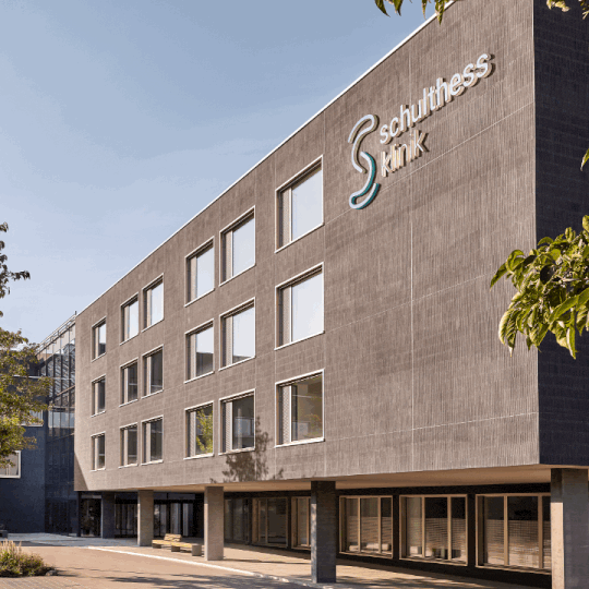 Signaletik Schulthess Klinik