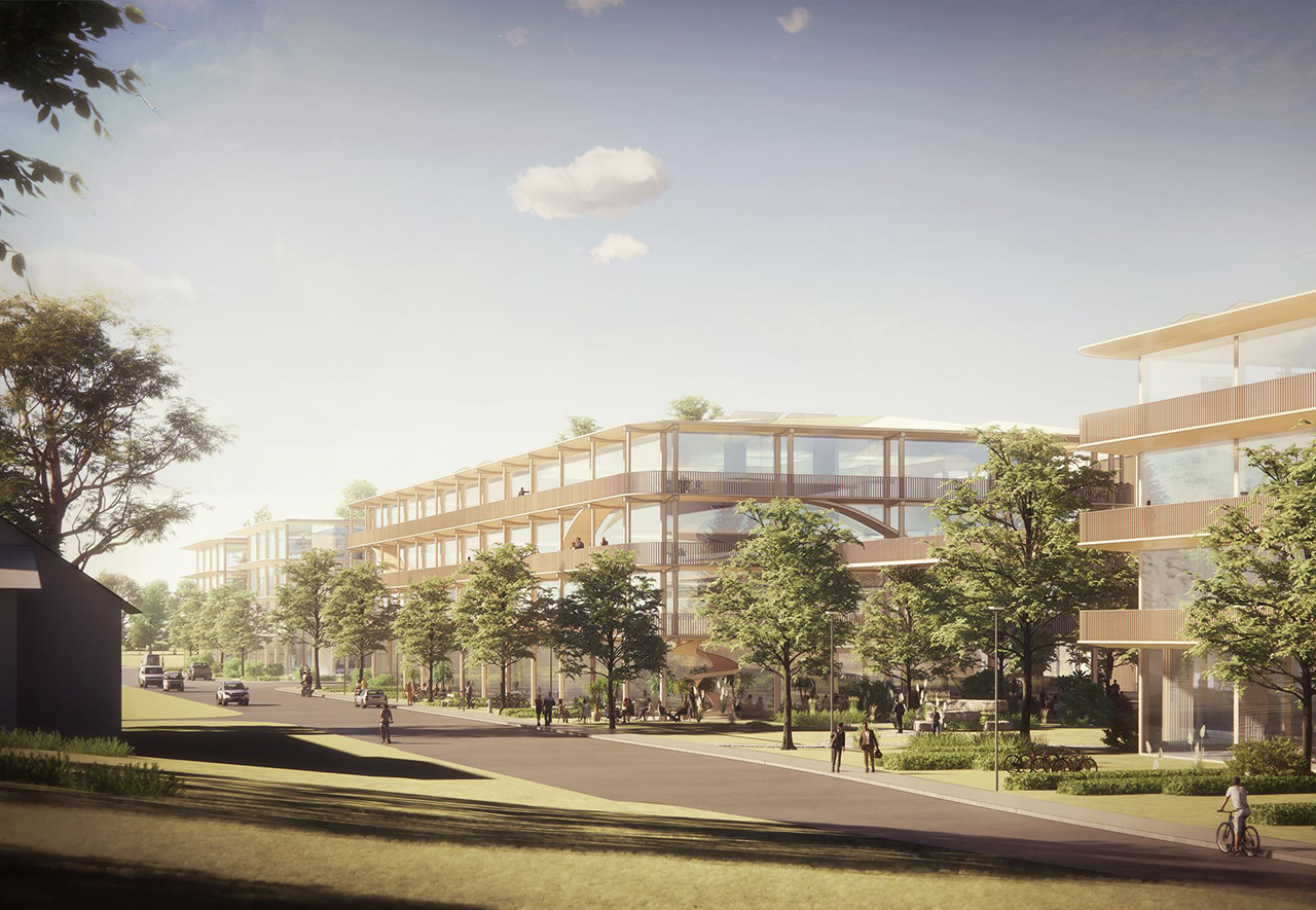 Architekturvisualisierung Campus Reichhold