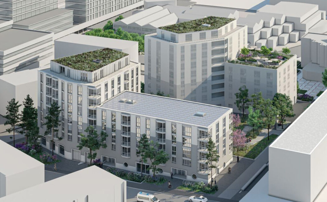 Architekturvisualisierung Pflegezentrum Dreilinden