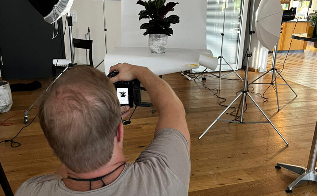 Making-of Filmdreh Gartencenter Hauenstein